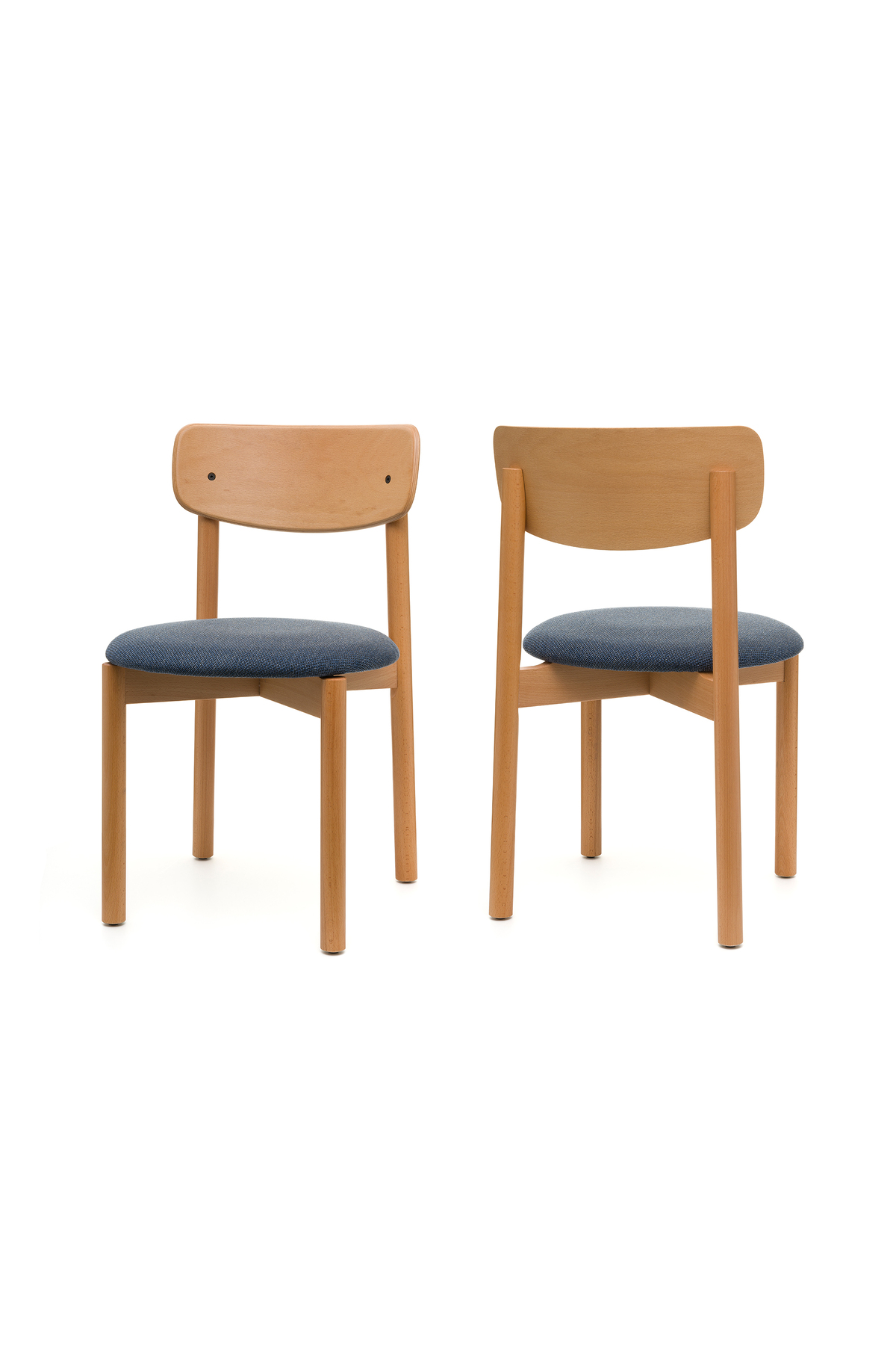 Keynote Natural Ahşap 2'li Demonte Kolay Kurulumlu Ahşap Sandalye – Ergonomik Yapı, Modern Tasarım